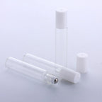 Glass Roll-On Vials – 10ml Transparent Essential Oil Bottles for Aromatherapy
