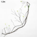 90cm Artificial Rattan Vine – Flexible Floral Branch for Wedding Decoration