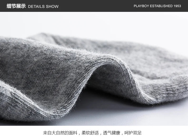 Invisible Cotton Boat Socks – Non-Slip Silicone Ankle Liners for Men