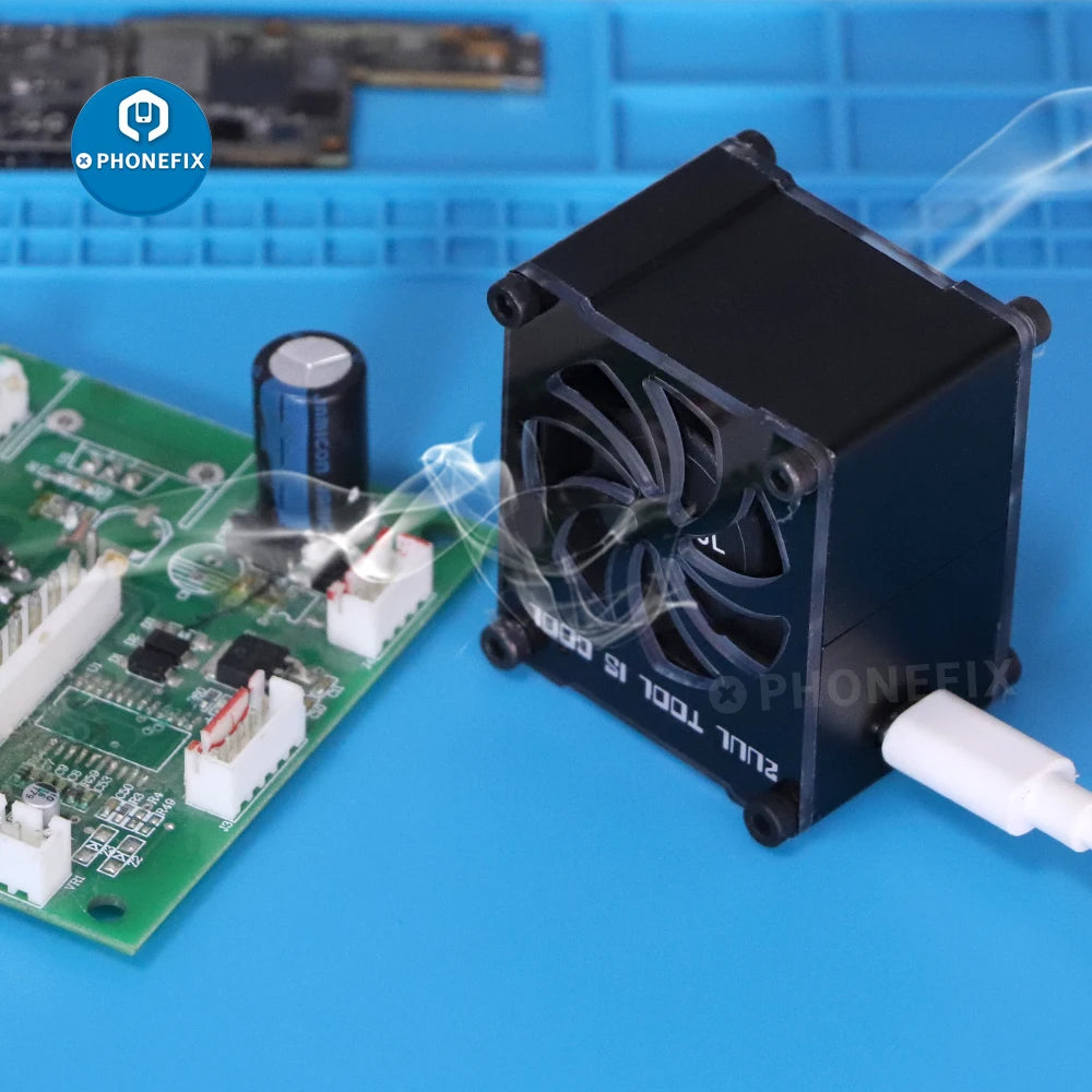 Mini Fume Extractor – Desktop Solder Smoke Absorber for Phone Repair Welding