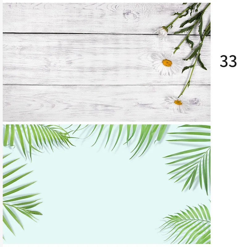 Marble Wood Grain Photography Backdrop – 57x87cm Waterproof Studio Props