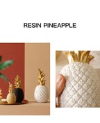 Gold Pineapple Statue – Nordic Metal Art for Modern Home Living Room Decor