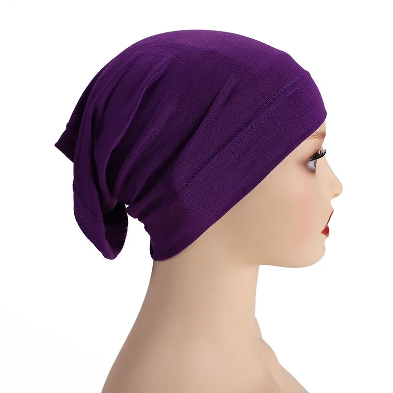 Spandex Dreadlock Tube Cap – Elastic Satin Hair Wrap for Sleeping
