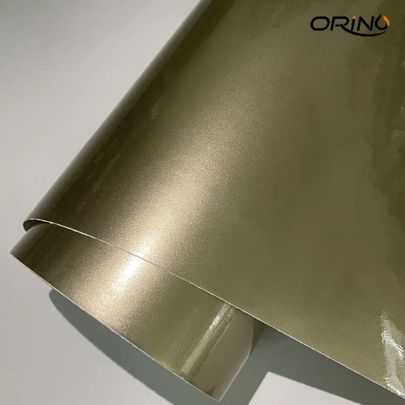 Metallic Candy Vinyl Car Wrap – Glossy Glitter Film for Vehicle Decoration