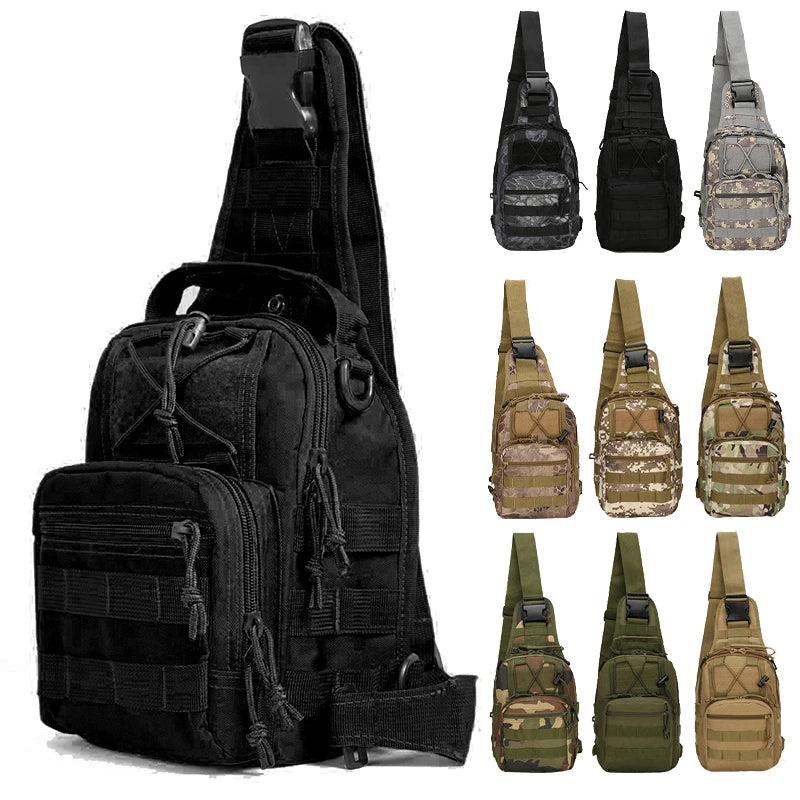 Tactical Sling Backpack – Waterproof EDC Bag for Hiking and Hunting