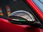 Rearview Mirror Garland Sticker – Aesthetic Interior Decor for Alfa Romeo Giulia