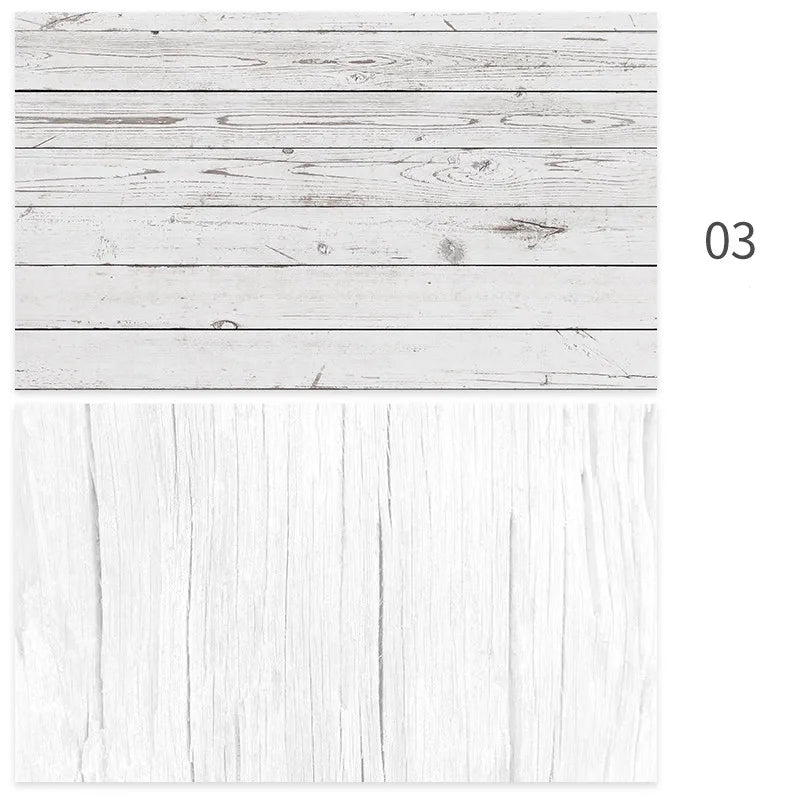Marble Wood Grain Photography Backdrop – 57x87cm Waterproof Studio Props
