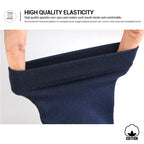 Cotton Blend Business Socks – Soft Breathable Footwear for Men Size 6.5-14