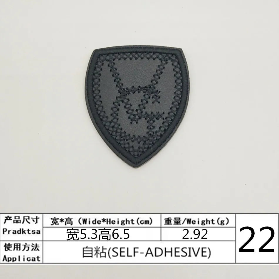 Self-Adhesive PU Leather Patches – Round Repair Appliques for Clothing and Bags