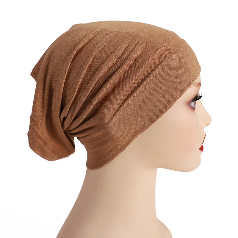 Spandex Dreadlock Tube Cap – Elastic Satin Hair Wrap for Sleeping