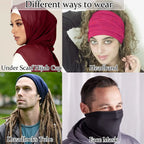 Spandex Dreadlock Tube Cap – Elastic Satin Hair Wrap for Sleeping