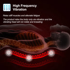 Electric Back Massage Cushion – Heating Vibrator for Home Office Pain Relief