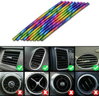 Car Air Vent Trim Strips – U Style Interior Decoration for Auto Dashboard