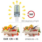 G4 Silicone LED Bulbs – Energy Efficient 360 Degree Lighting for Home Fixtures