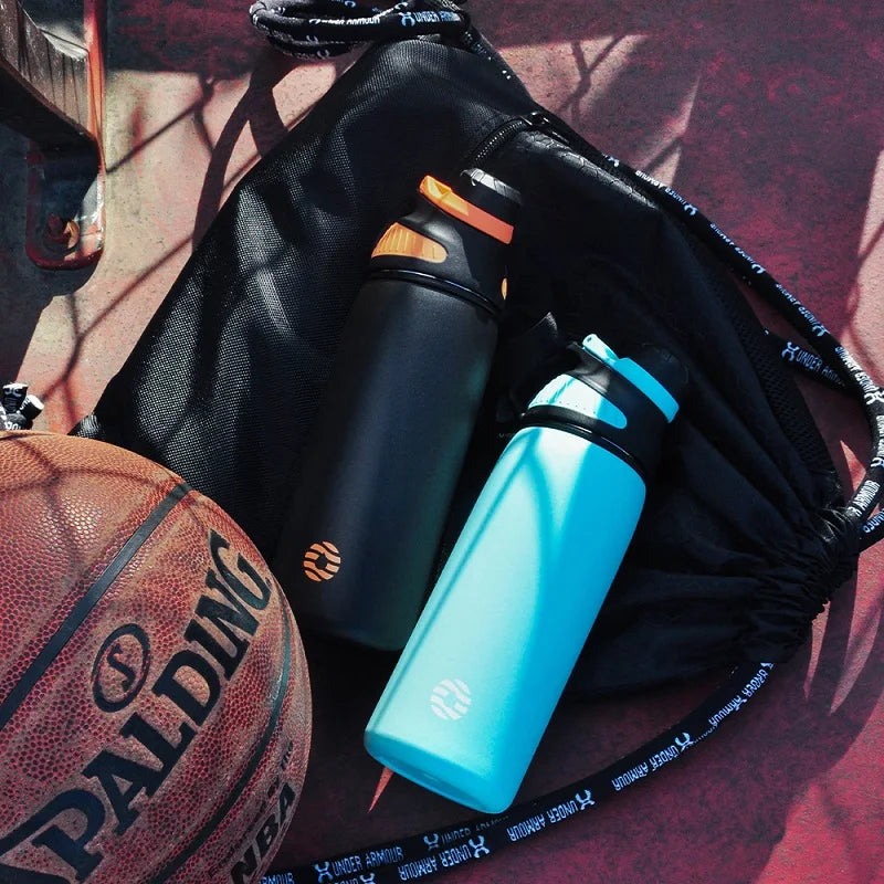 Stainless Steel Vacuum Flask – Magnetic Lid Thermal Mug for Outdoor Sports