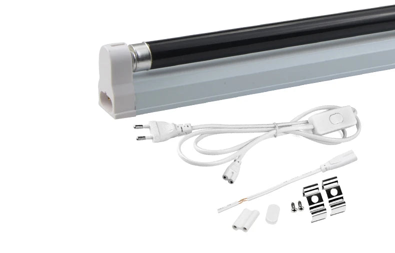 T5 UV Blacklight Tube – 8W 365nm Ultraviolet Lamp for Money Detection and Decor