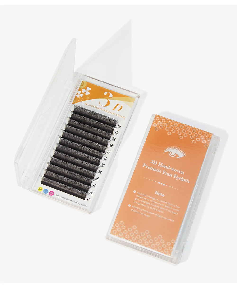 W Shape Eyelash Extensions – 3D Premade Volume Faux Mink Fans for Professionals