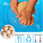 Silicone Baking Mat – Non-Stick Kneading Sheet for Pizza and Pastry Prep