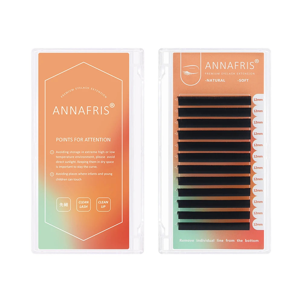 Easy Fanning Volume Lashes – Premium Matte Soft Extensions for Eyelash Artistry