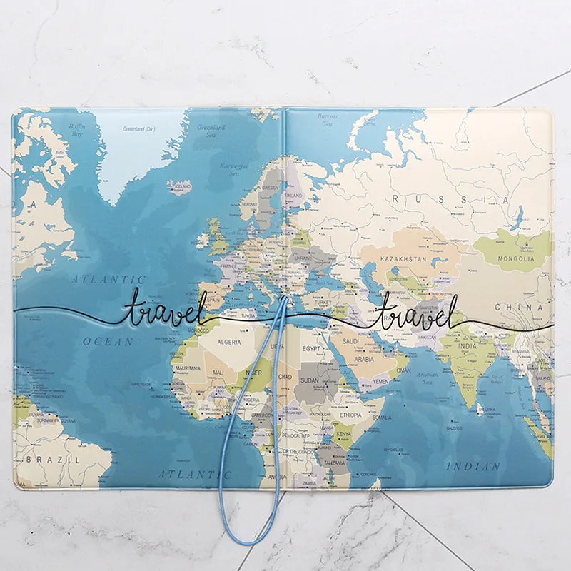 Waterproof PVC Passport Holder – Travel ID and Credit Card Wallet Case