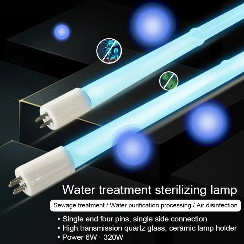 G10q UV Bactericidal Tube – Germicidal Ultraviolet Light for Sterilization