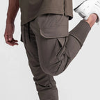 Camouflage Fitness Trousers – Stretchy Quick-Dry Pants for Running and Gym