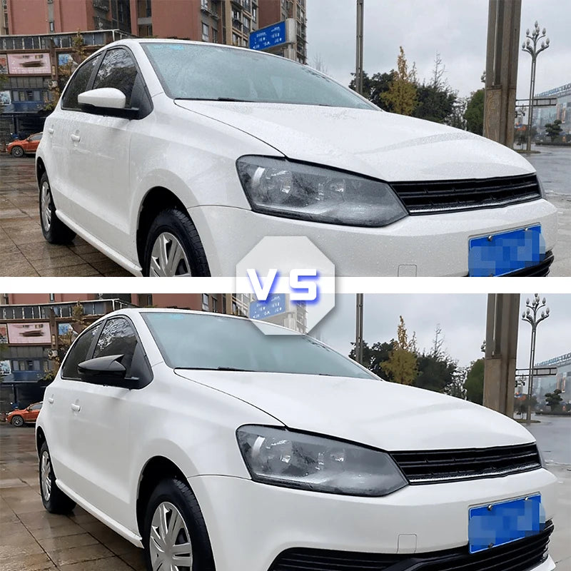 ABS Rearview Mirror Covers – OX Horn Style Trim for Volkswagen Polo MK5