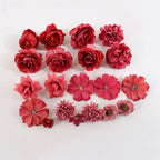 Artificial Flower Heads – Silk Craft Supplies for Wedding Home Decoration