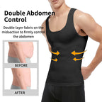 Compression Tank Top – Abdomen Slimming Body Shaper for Gynecomastia Support