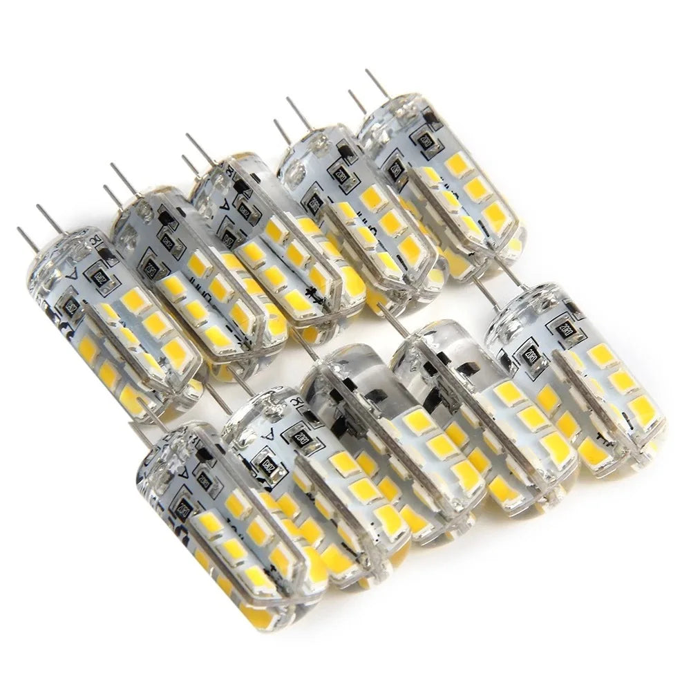 G4 Silicone LED Bulbs – Energy Efficient 360 Degree Lighting for Home Fixtures