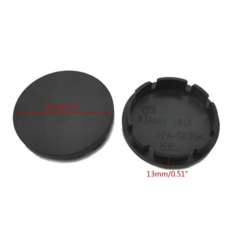 56mm Wheel Center Hub Caps – ABS Universal Rim Covers for Car Decorations