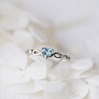 Zircon Heart Ring – Minimalist Finger Jewelry for Romantic Birthday Gifts