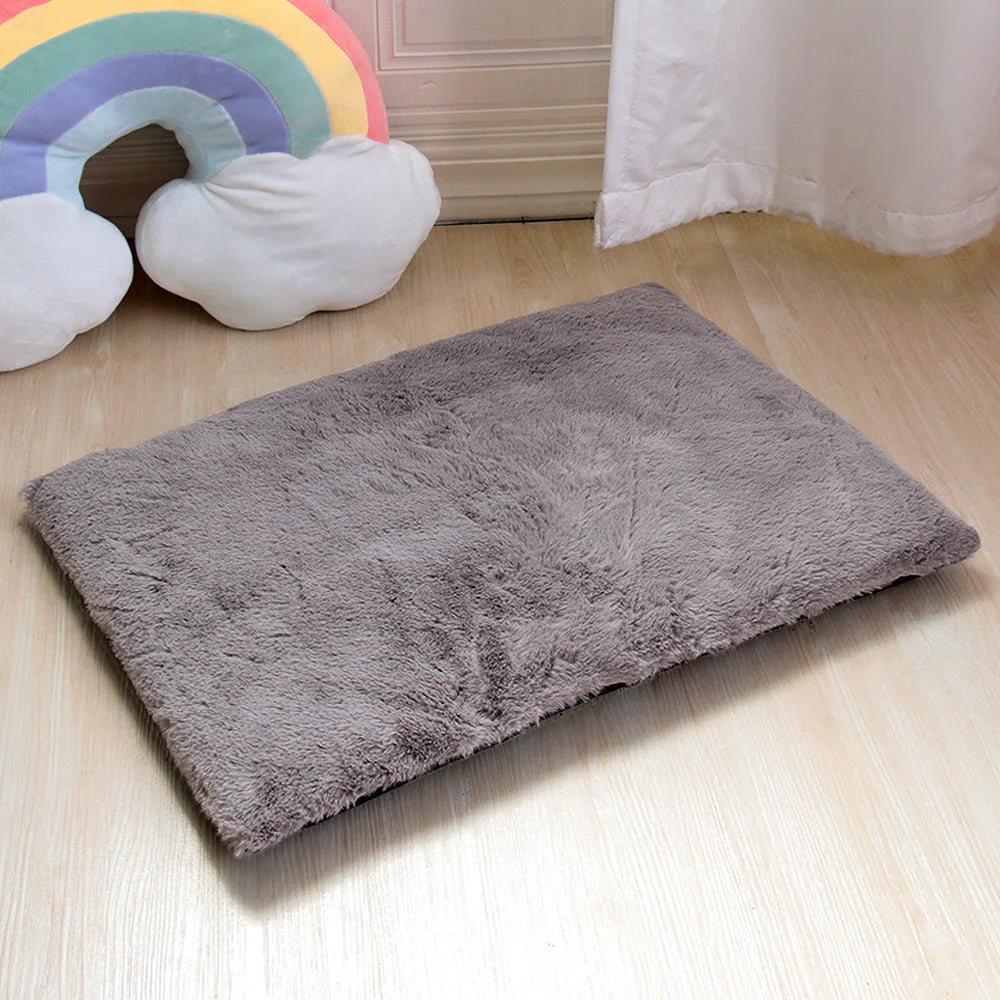 Thick Warm Pet Bed – Plush Sleeping Mat for Small to Large Dogs and Cats