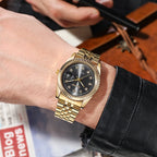 Full Steel Quartz Watch – Luxury Analog Wristwatch for Men