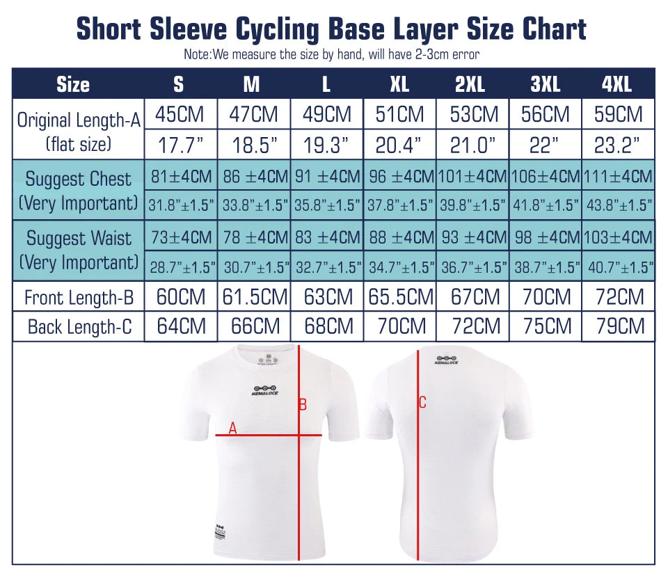 Breathable Mesh Cycling Base Layer – Short Sleeve Undershirt for MTB Biking