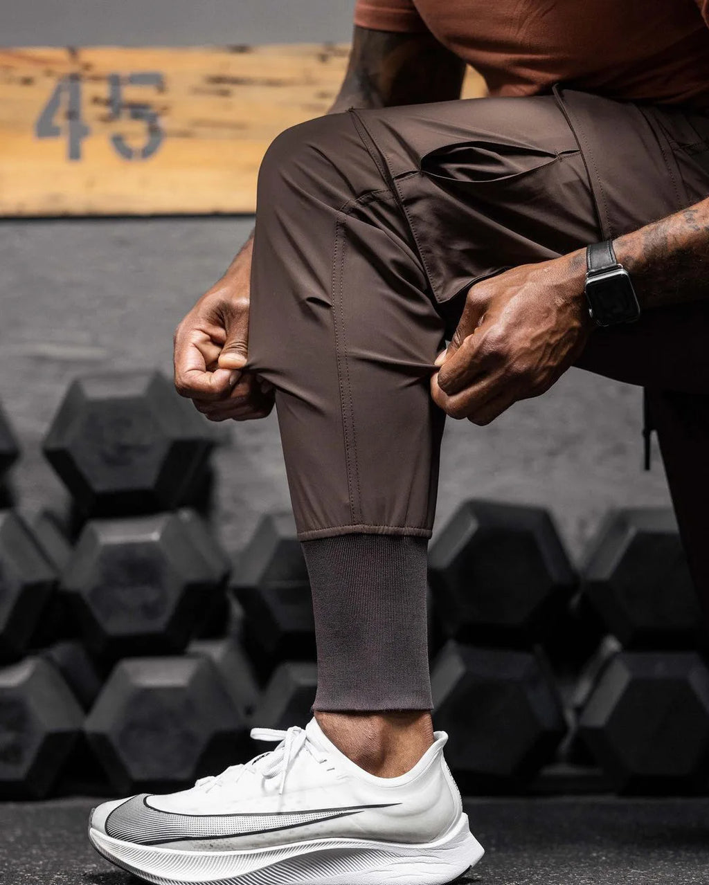 Camouflage Fitness Trousers – Stretchy Quick-Dry Pants for Running and Gym