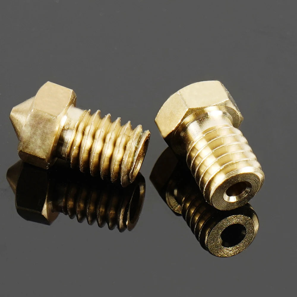3D Printer Nozzle – Brass M6 Thread for 1.75mm and 3mm Filament