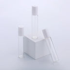 Glass Roll-On Vials – 10ml Transparent Essential Oil Bottles for Aromatherapy