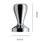 51mm Bottomless Portafilter – Stainless Steel Espresso Filter for Delonghi