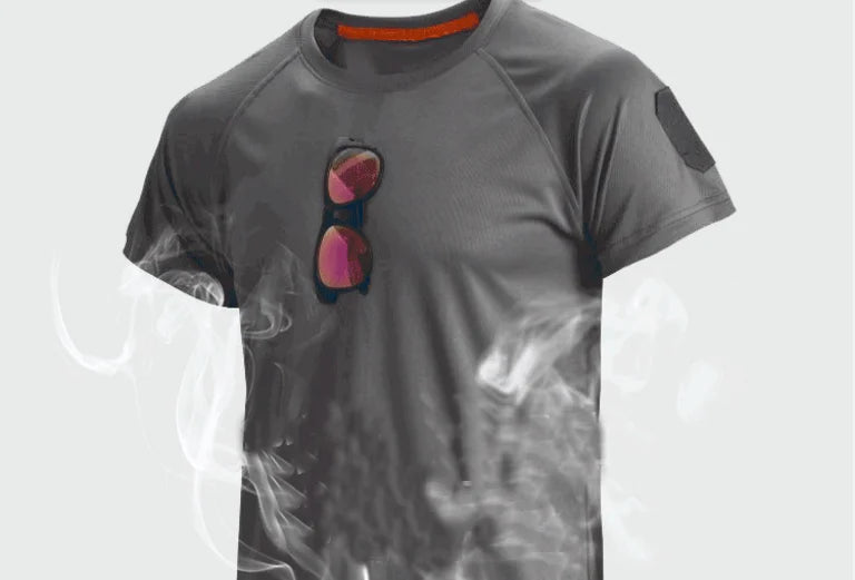 Quick Dry Polo T-Shirt – Breathable Outdoor Shirt for Hiking and Trekking