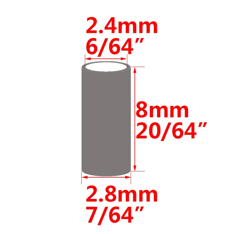 Copper Crimp Sleeves – Round Fishing Line Connectors for Rigging Tackle