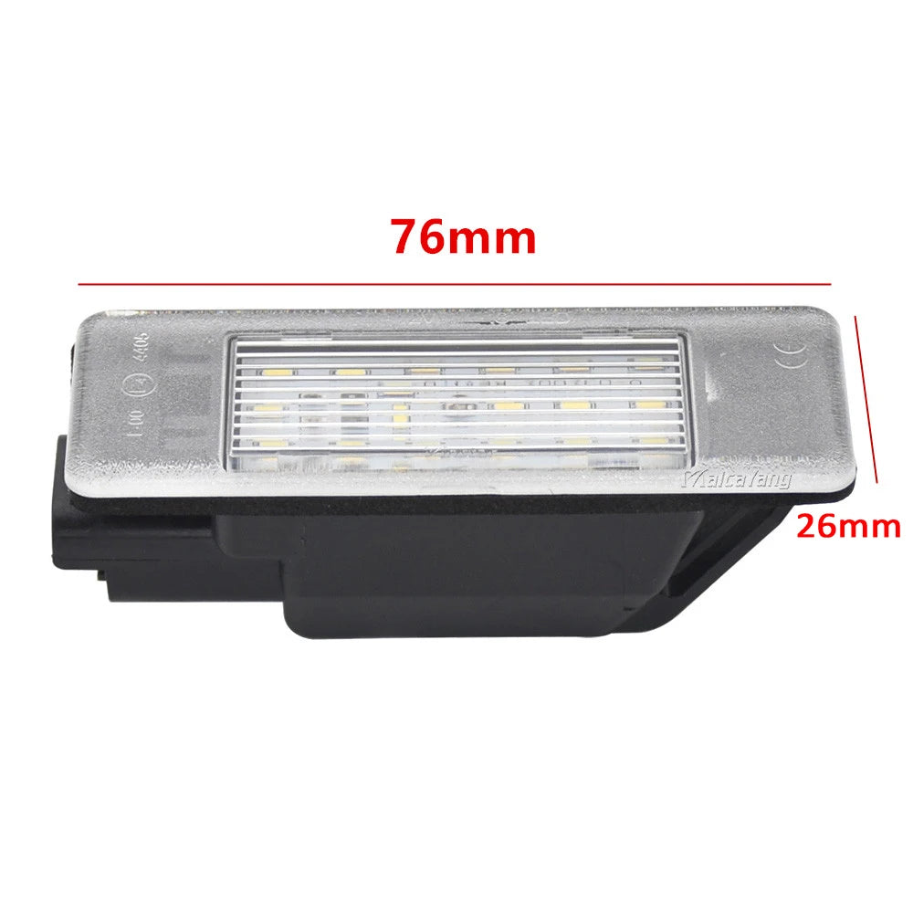 LED License Plate Lights – Bright Number Tag Lamps for Peugeot Vehicles