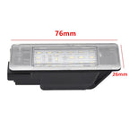 LED License Plate Lights – Bright Number Tag Lamps for Peugeot Vehicles