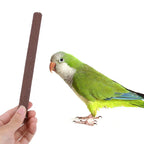 Wooden Parrot Perch – 20cm Claw Grinding Station for Bird Cage Accessories