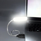 Portable 4 LED Book Lamp – USB Rechargeable Light for Reading and Travel