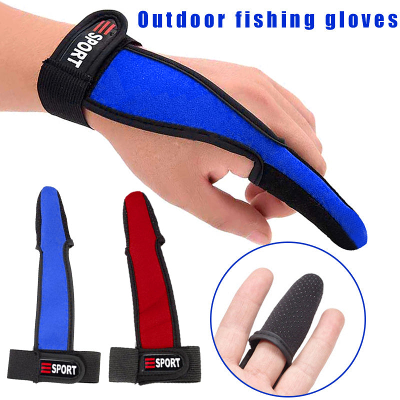 Single Finger Fishing Glove – Non-Slip Bare Fingertip Gear for Surfcasting