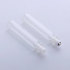 Glass Roll-On Vials – 10ml Transparent Essential Oil Bottles for Aromatherapy