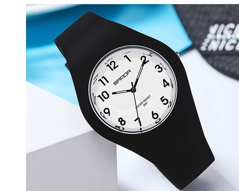 Ultra-thin Quartz Women's Watch – Minimalist Luxury Waterproof Wristwatch