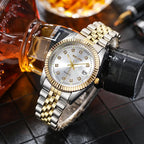 Full Steel Quartz Watch – Luxury Analog Wristwatch for Men