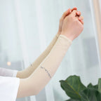 Ice Silk Arm Sleeves – UV Protection for Cycling Sports and Driving